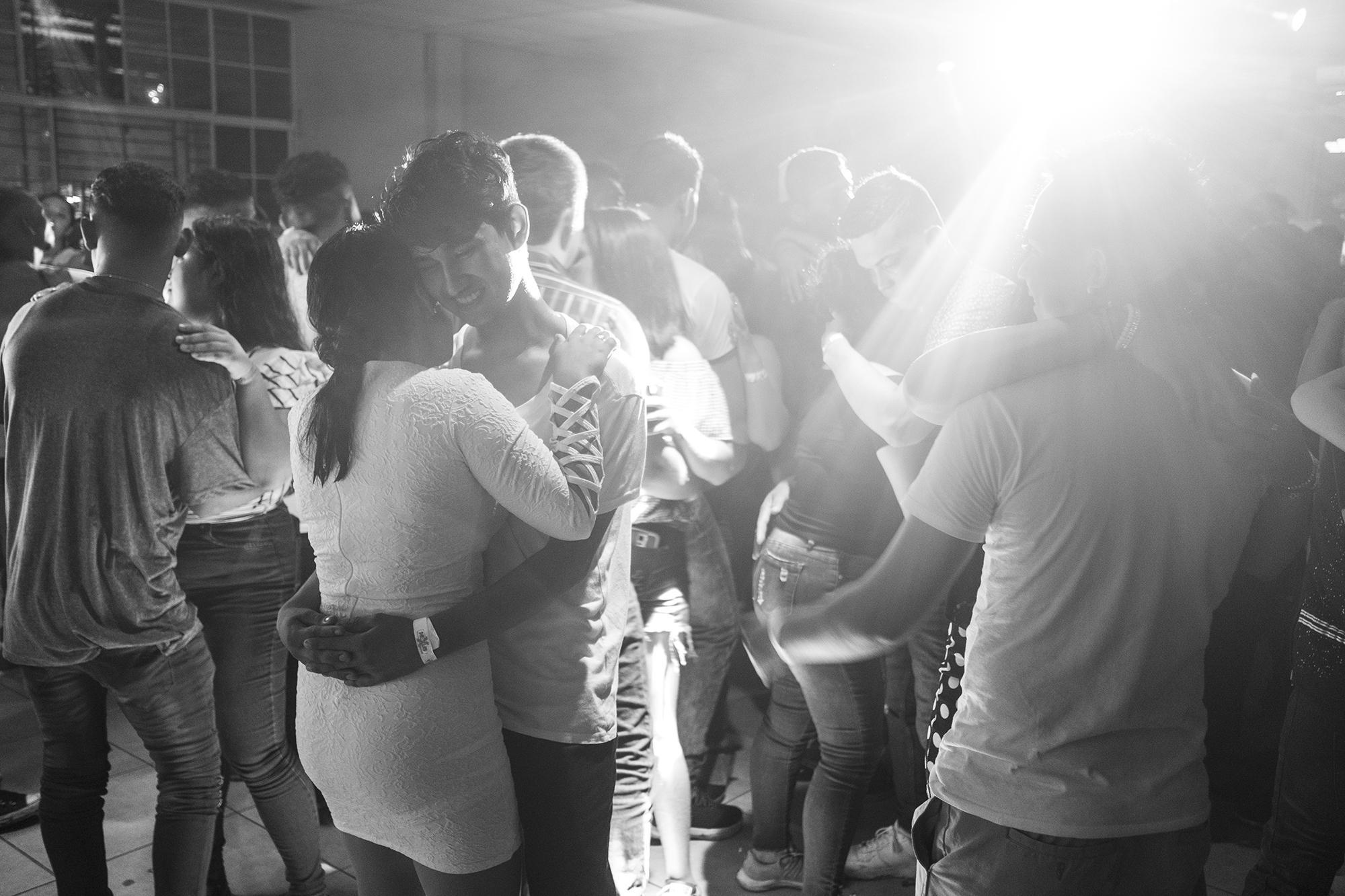 On the night of Oct. 10, 2019, Santa Marta celebrated life. To close out the night, a DJ played romántica music from the eighties. “¡Qué viva Santa Marta!,” the DJ yells, while couples dance in each other’s arms.