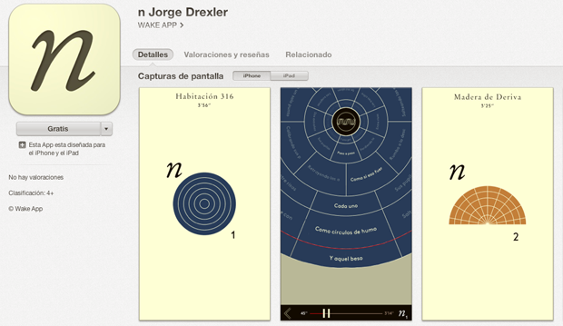 Imagen de algunas características de la aplicación n / Captura de iTunes Store.