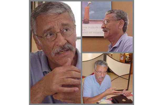 Guayo Molina (enero de 1944 - mayo de 2013), escritor, humorista, publicista y crítico de cine. Autor de la columna 