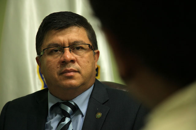 Rigoberto Pleitez, director general de la PCN. Foto Mauro Arias﻿" /></div> <figcaption class=