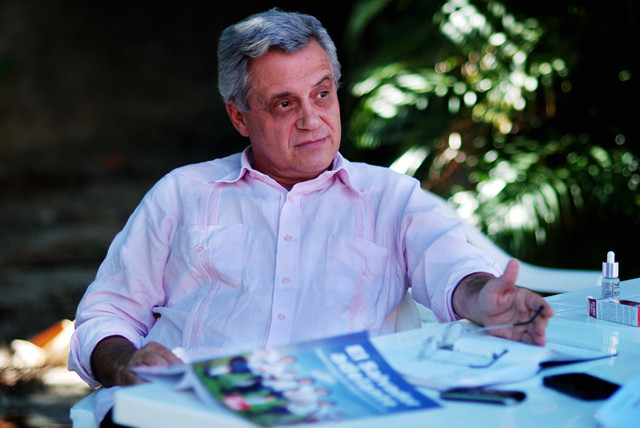 Marcos Rodríguez, director del equipo de programa de gobierno del FMLN.