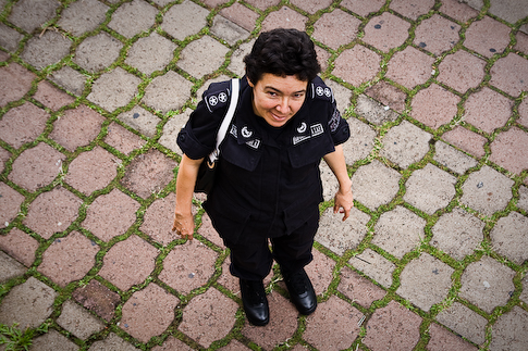 Comisionada Marta Zoila Uribe, subdirectora de Administración y Finanzas de la PNC. Foto: Bernat Camps