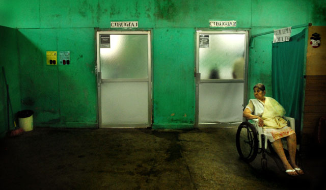 Salas de pequeña cirugía en el Hospital Nacional Santa Teresa de Zacatecoluca. Foto El Faro