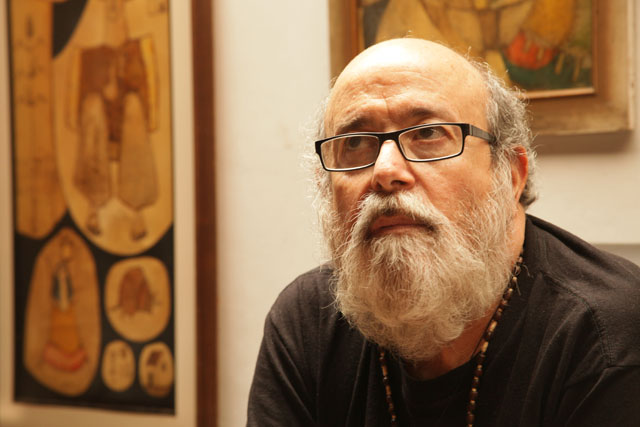 Fernando Llort, Premio Nacional de Cultura 2013. Foto Mauro Arias