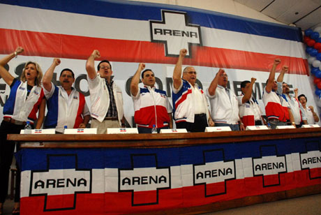 Convenci&oacute;n de Arena del 11 de octubre 2009. Foto Archivo