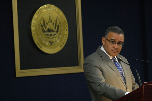 Mauricio Funes en conferencia de prensa el 28 de marzo de 2012. Foto Mauro Arias
