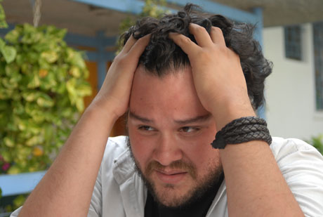 Arturo Menéndez. Foto Mauro Arias