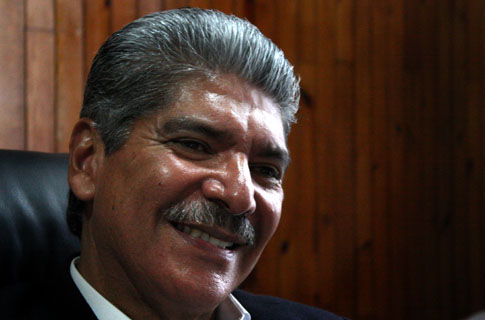 Norman Quijano, alcalde de San Salvador. Foto Luis Velásquez